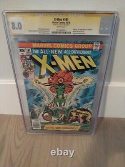 X-Man 101 Marvel Comics Signed By Stan Lee CGC 8.0