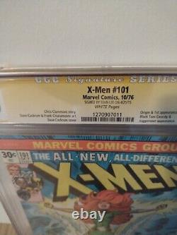 X-Man 101 Marvel Comics Signed By Stan Lee CGC 8.0