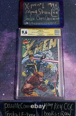 X-Men #1 1991 9.6 CGC Stan Lee Jim Lee Claremont Signed Marvel Comic