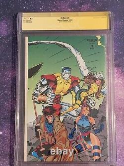 X-Men #1 1991 9.6 CGC Stan Lee Jim Lee Claremont Signed Marvel Comic