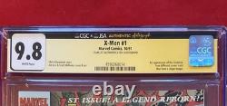X-Men #1 1991 Magneto Jim Lee Cover Signed By Stan Lee CGC 9.8 JSA Marvel Comics