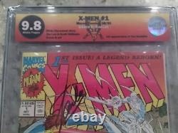 X-Men #1 C EGS SS Not CGC 9.8 Stan Lee Signature / Wolverine JIM LEE 1991