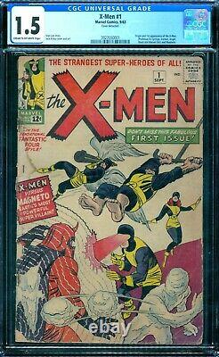 X-Men 1 CGC 1.5 1st X-Men