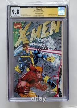 X-Men #1 CGC 9.8 Jim Lee Signed 1991 Marvel Key