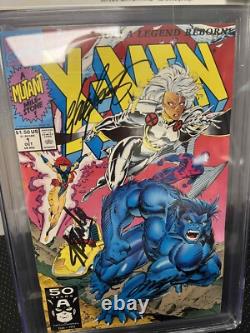 X-Men #1 Signed Stan Lee, Jim Lee & Chris Claremont Graded CGC 9.8 Yellow Label
