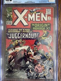 X-Men #12 CGC 4.0 Off White Pages First Appearance Of The Juggernaut Marvel 1965