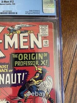 X-Men #12 CGC 4.0 Off White Pages First Appearance Of The Juggernaut Marvel 1965