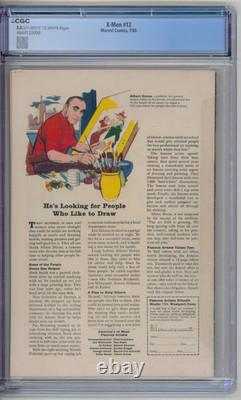 X-Men 12 CGC Graded 5.0 VG/FN 1st Juggernaut Marvel Comics 1965