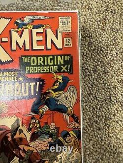 X-Men #12 (First Appearance Of The Juggernaut) (small Rip Shown In Last Photo)