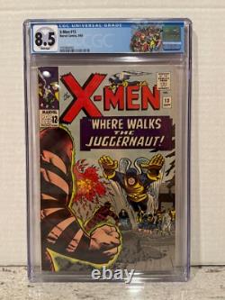 X-Men #13 CGC 8.5 1965 White pages 2nd appearance of Juggernaut! Marvel Key