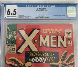 X-Men #14 CGC 6.5 1965 1st app the Sentinels