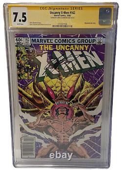 X-Men #162 CGC SS 7.5 VF- Legendary Creator Chris Claremont Sig? Stan Lee Like
