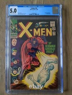 X-Men #18 (1966) CGC 5.0 Magneto Appearance, Stranger Cameo