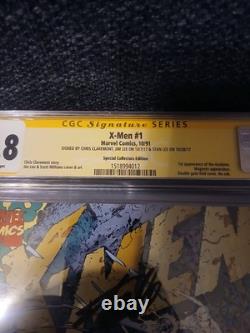 X-Men 1991 Collectors Edition Signed Stan Lee, Jim Lee, Chris Clairmont CGC 9.8