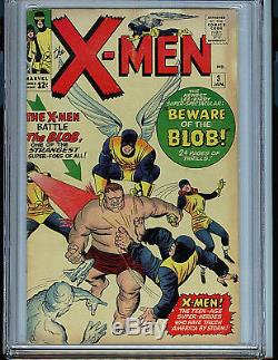 X-Men #3 CGC 3.0 Marvel Comics 1964 1st Blob Kirby Art Stan Lee K9