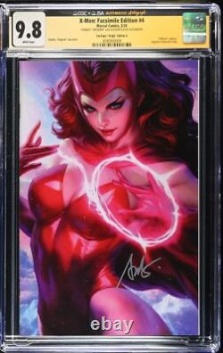 X-Men #4 Facsimile Artgerm Exclusive MegaCon Fan Expo Virgin Variant CGC SS 9.8