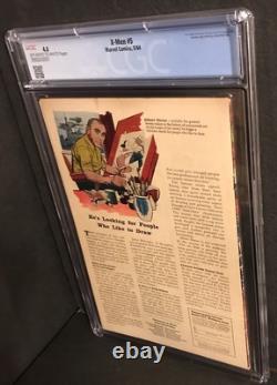 X-Men #5 CGC 4.0 1964 MARVEL COMICS 2nd appearance Scarlet Witch, Quicksilver