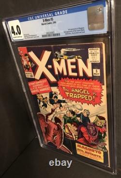X-Men #5 CGC 4.0 1964 MARVEL COMICS 2nd appearance Scarlet Witch, Quicksilver