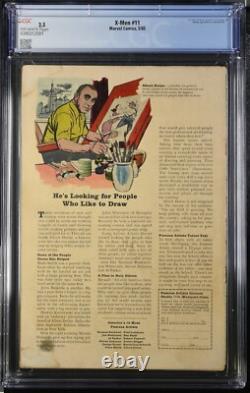 X-Men #6 7/64 CGC2.5 4390312002 Sub-Mariner, Cyclops Pin-Up