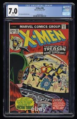 X-Men #85 CGC FN/VF 7.0 White Pages X-Men On Trial! Stan Lee! Cyclops