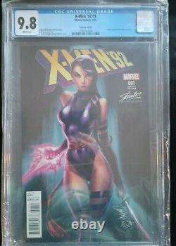 X-Men 92 #1 Campbell Variant, Stan Lee Collectibles, CGC 9.8