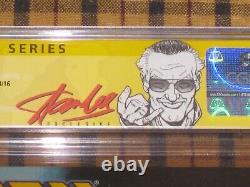 X-Men 92 #1 Stan Lee Edition CGC SS Yellow Label 9.8 Signed- Stan Lee, Campbell