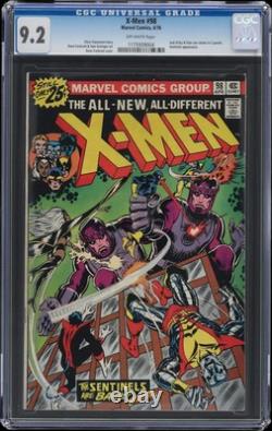 X-Men #98 (1976) CGC 9.2 OW Sentinels, Stan Lee & Jack Kirby Cameo