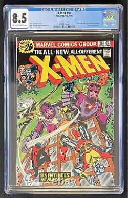 X-Men #98 CGC 8.5 OWithWHITE PGS! Stan Lee Cameo! Sentinels Appearance! RARE! HOT