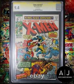 X-Men Annual King Size Special #1 CGC NM 9.4 1970 STAN LEE SIGNATURE SIGNED