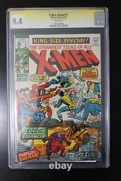 X-Men Annual King Size Special #1 CGC NM 9.4 1970 STAN LEE SIGNATURE SIGNED