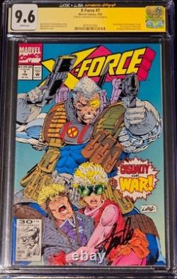 X-force #7 Signed By Stan Lee 9.6 Cgc