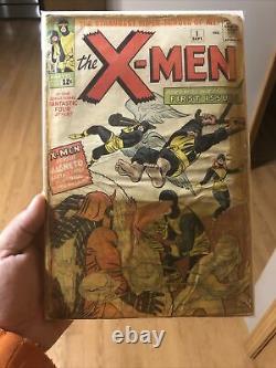 X-men 1 1963 Complete! 1st App Of Magneto Xmen No Cgc Marvel Stan Lee 1.5 Grade