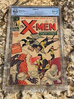 X-men #1 Cbcs 9.0 Rare White Pages Not Cgc Super High End Silver Age Mcu Grail