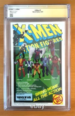 X-men #1 Cgc 9.8 Marvel Comics 1991 Magneto Signed By Stan Lee/authenticated