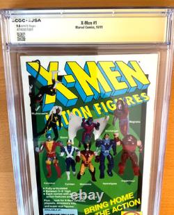X-men #1 Cgc 9.8 Marvel Comics 1991 Magneto Signed By Stan Lee/authenticated