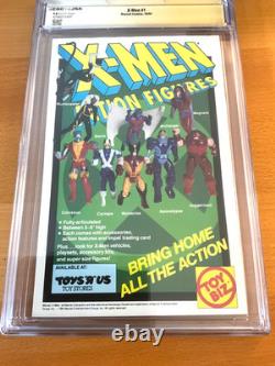 X-men #1 Cgc 9.8 Marvel Comics 1991 Magneto Signed By Stan Lee/authenticated
