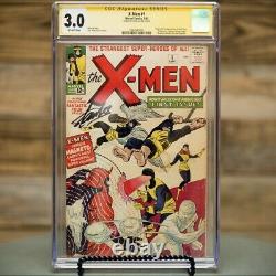 X-men #1 Marvel Comics 1963 Cgc 3.0 Ss The Best Stan Lee Signature One Of A Kind