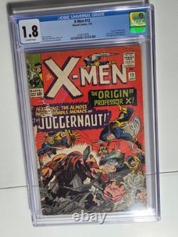 X-men #12 1965 CGC 1.8 Marvel