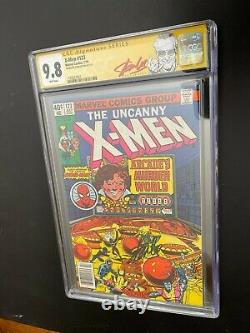 X-men #123 Cgc 9.8 Ss Signature Stan Lee Newsstand Rare Bronze Age Marvel Comics