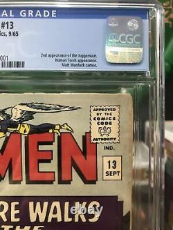 X-men 13 cgc 5.5 second appearance of the Juggernaut Stan Lee story