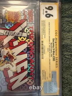 X-men #300 CGC Signed 9.6