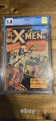 X-men #5 Cgc 1.8 3rd Magneto & 2nd Scarlet Witch 1964