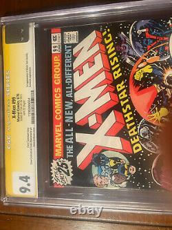 X-men #99 6/76 Cgc 9.4 White Pages Ss Stan Lee! First Black Tom Cassidy! Nice